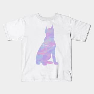 Boxer Life Rainbow Pastel Boxer Sitting Kids T-Shirt